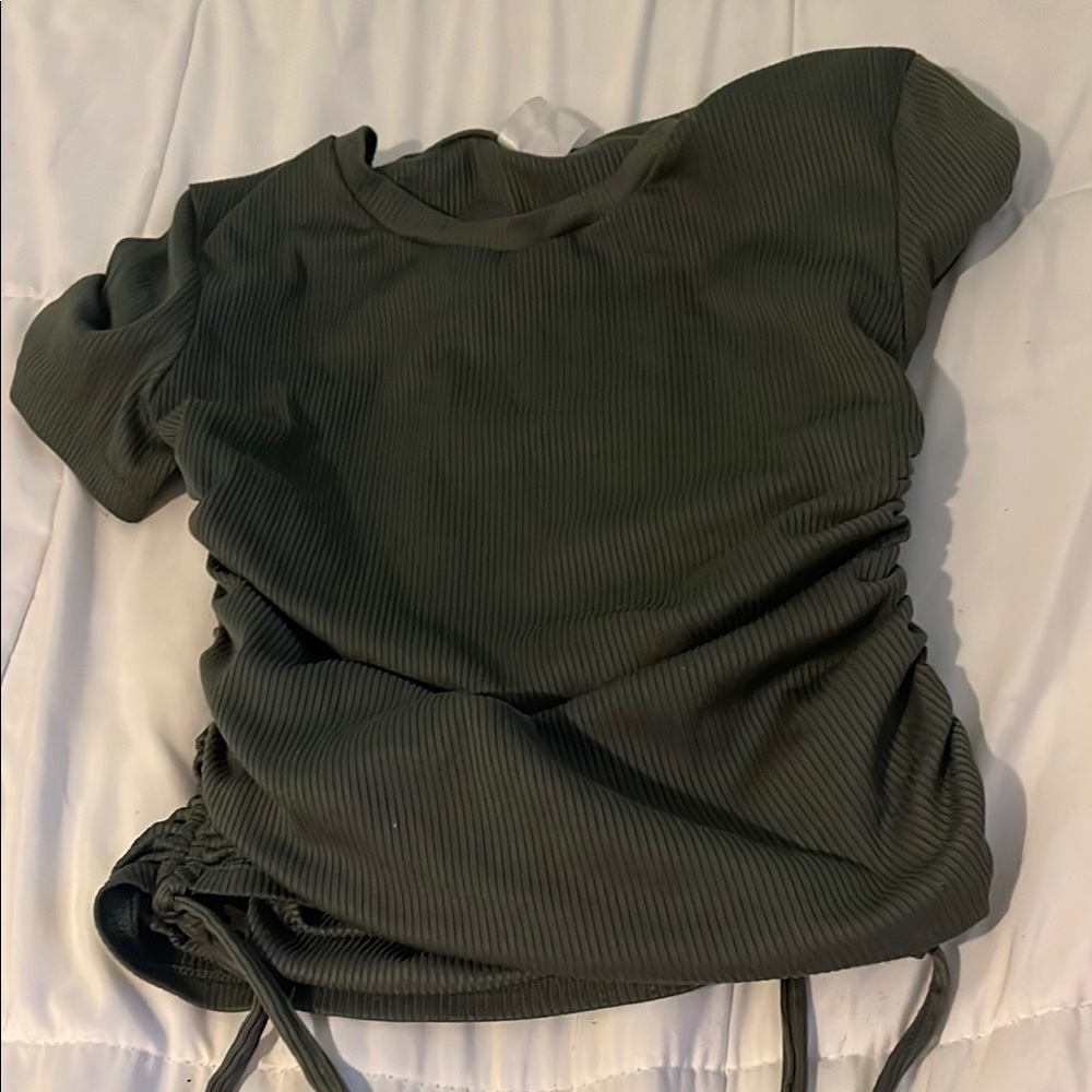 Women's Olive Green Top